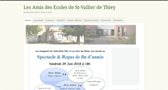 Desktop Screenshot of lesamisdesecoles.fr