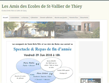 Tablet Screenshot of lesamisdesecoles.fr